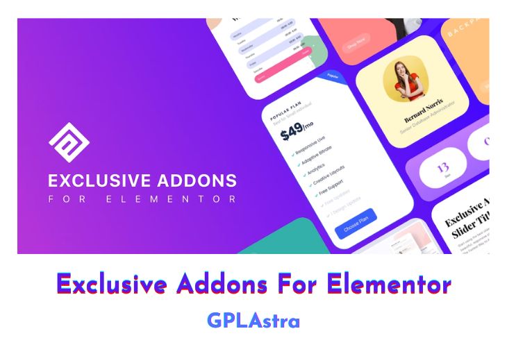 Exclusive Addons For Elementor Free Download